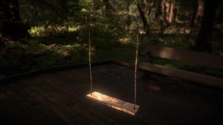 Classic Swing Set – Free 3D Model STL