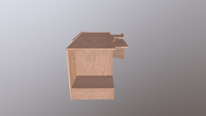 my first table 3D Model
