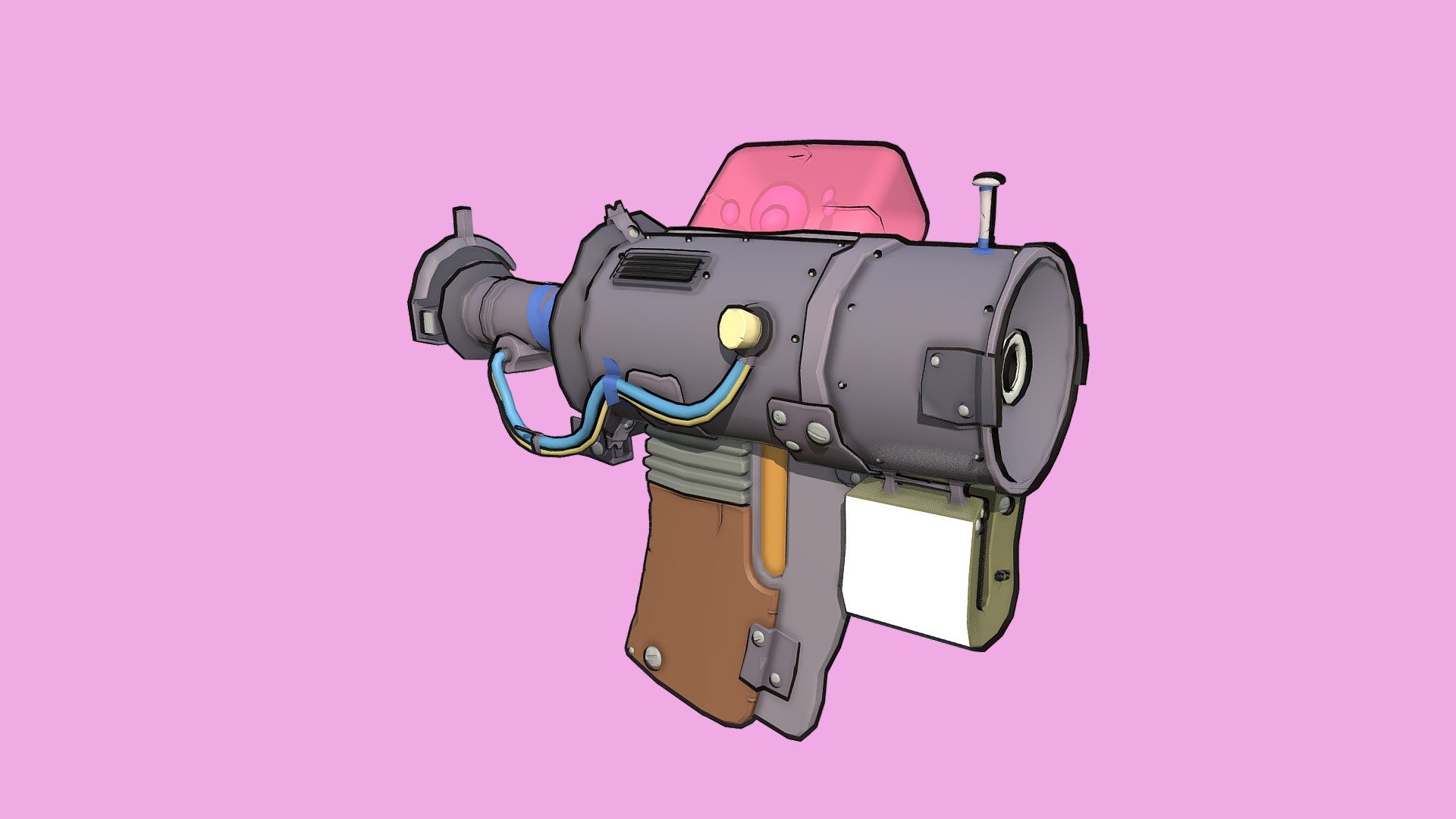 Future Hand-Made Gun ( Stylized )