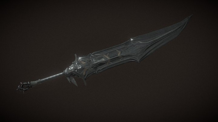 Wod Sword 3D Model