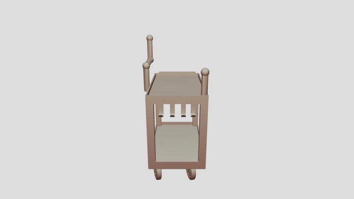 PowerUpCart 3D Model
