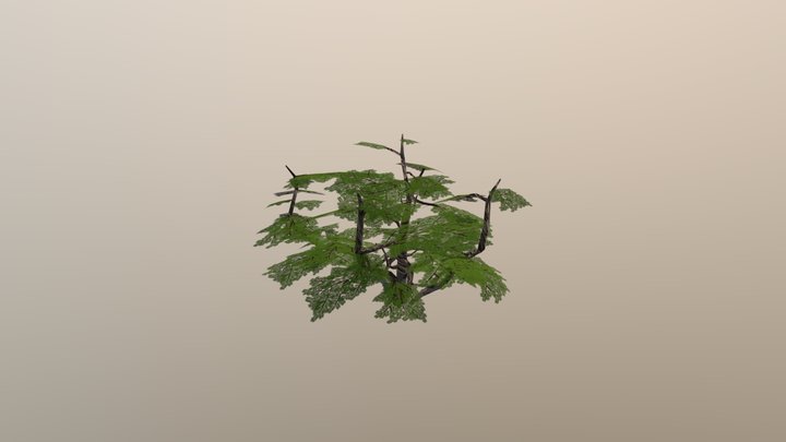 Bush 3D Model