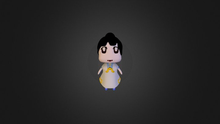 Chibi  3D Model