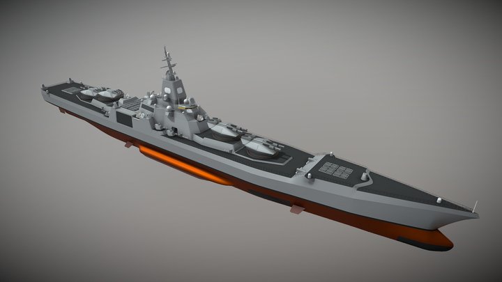 Battleship 3D models - Sketchfab