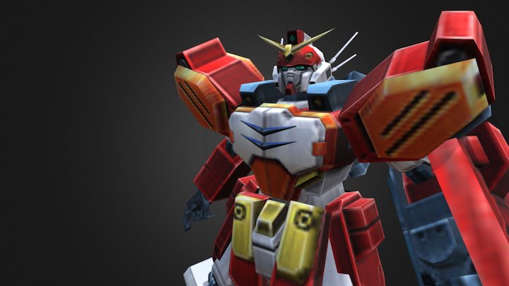 Gundam Heavyarms 3D Model