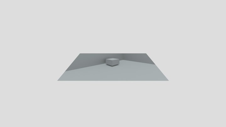 Plane mit Render Bild 3D Model