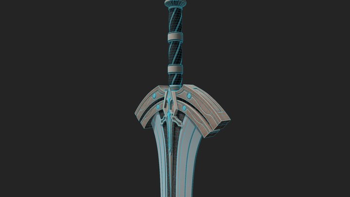 TK Sword 3D Model