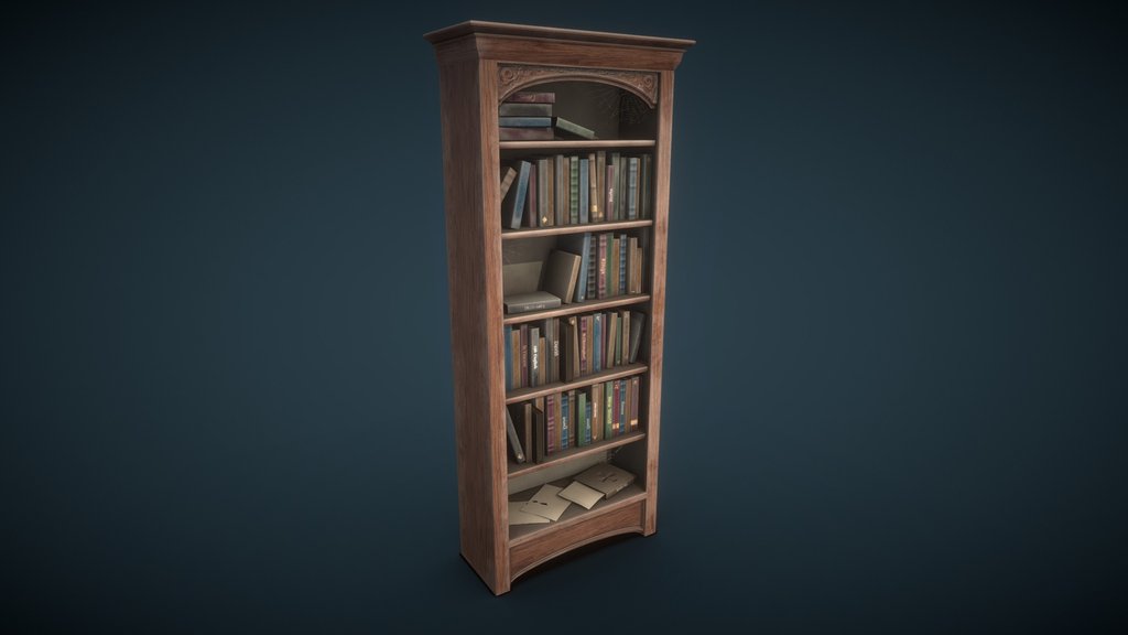 Dusty Old Bookshelf (FREE)