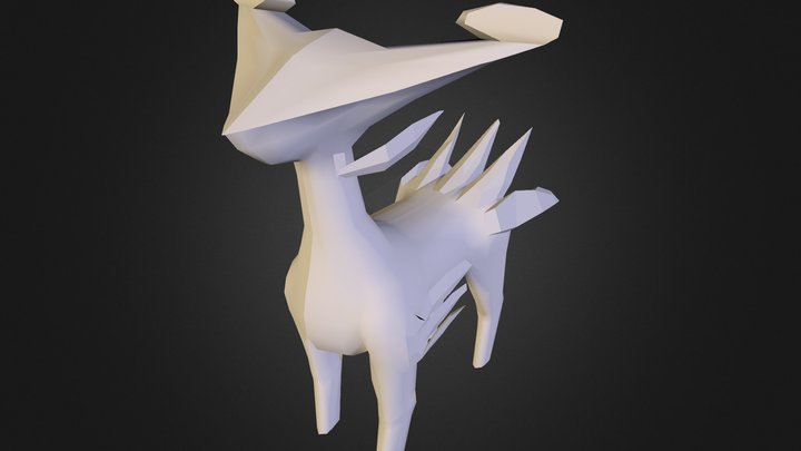 Virizionfin 3D Model