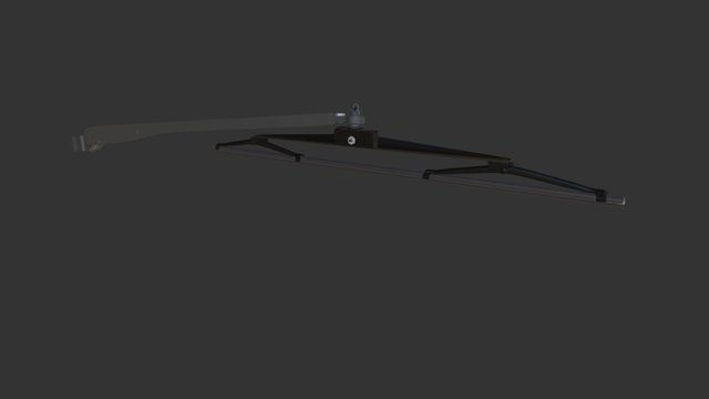 CH-47 Wiper blades 3D Model