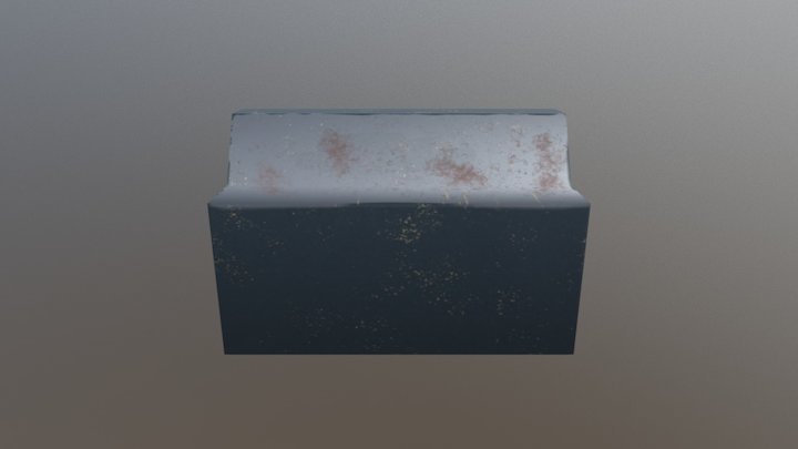 Scifi Desk 3D Model