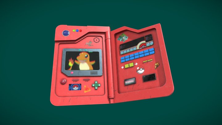 HOENN POKEDEX free 3D model