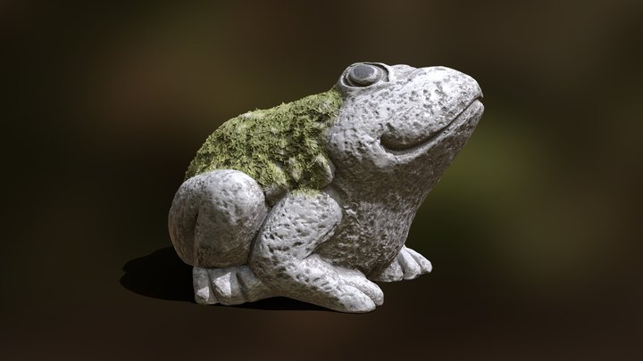 Toad Garden Sculpture