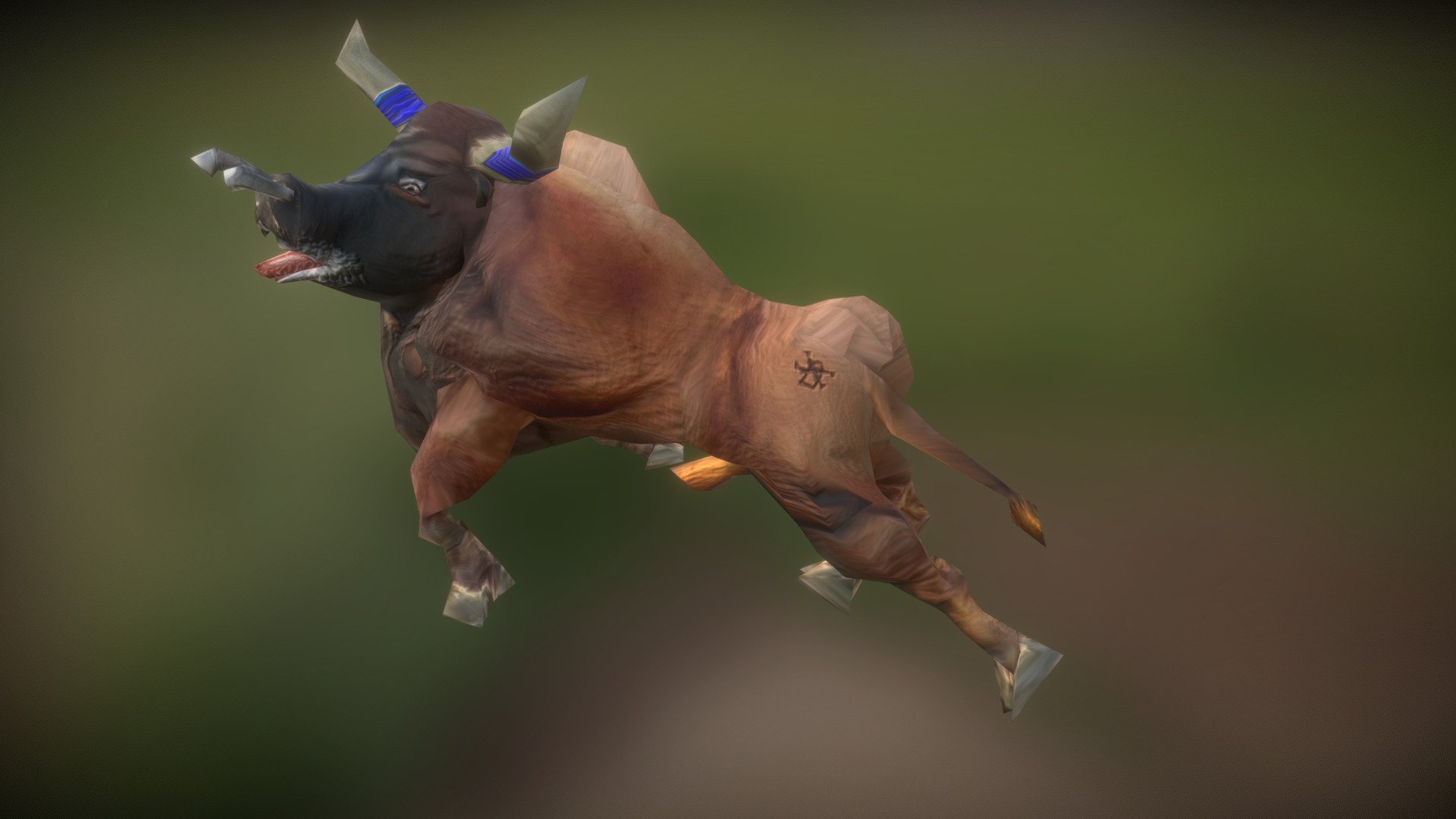 Steer - Stier - 3D model by CrazyWiggi (3d Models for Video Games ...