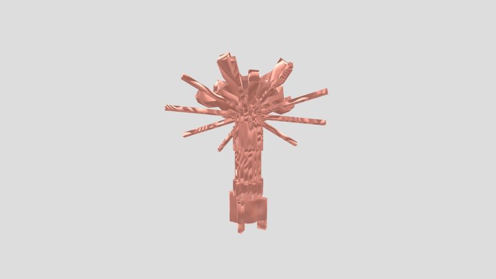 Alienplant flower 3D Model