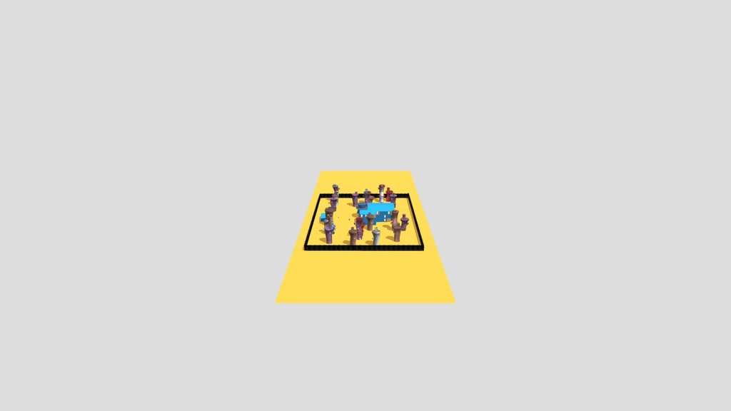 Squid Neighbor Escape 3d Map