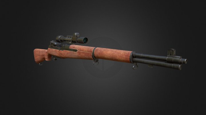 M1 Garand 3D Model