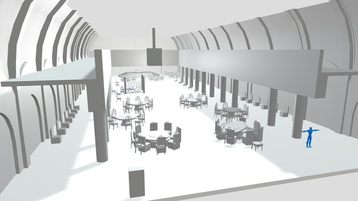 Ballroom 01 3D Model