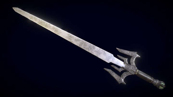 Luciendar Sword (Classic Ver.) 3D Model