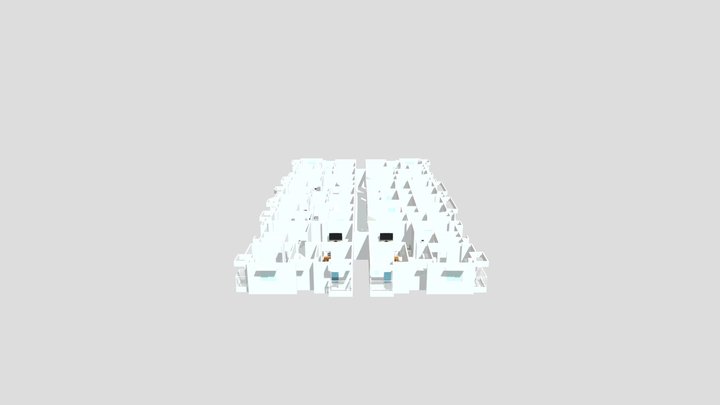 Saraswati Niwas_BLOCK C_BIM Model_001_1 3D Model