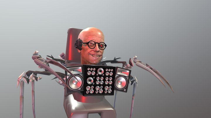 Mechanical Scientist Toilet 3D Model