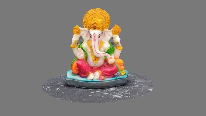 Ganesh idol model - Meshroom 3D Model