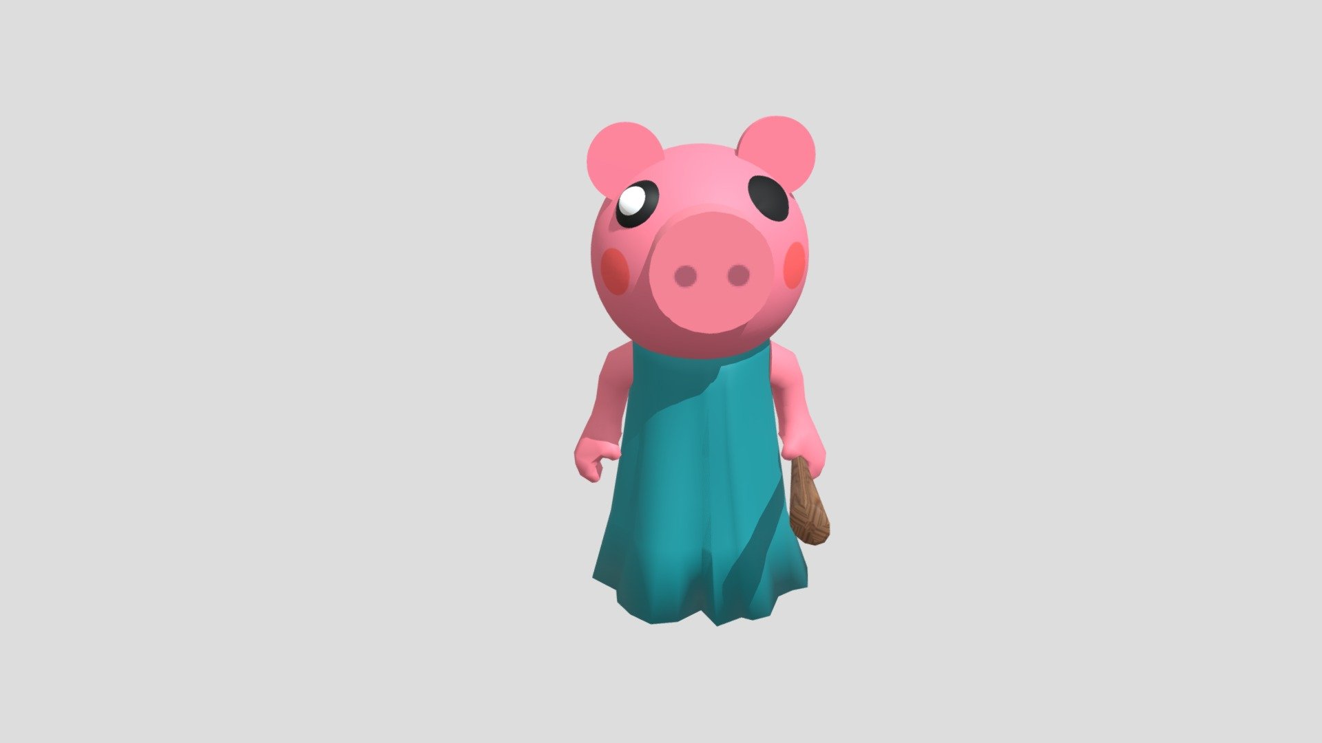 Roblox-piggy: little brother - Download Free 3D model by ...