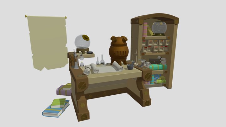 detalization 3D Model