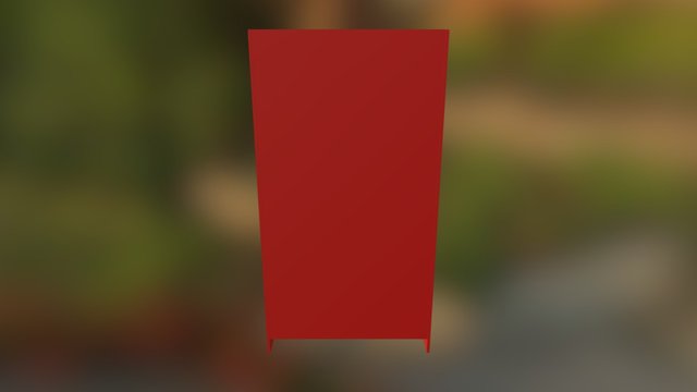 Bookshelf 3D Model