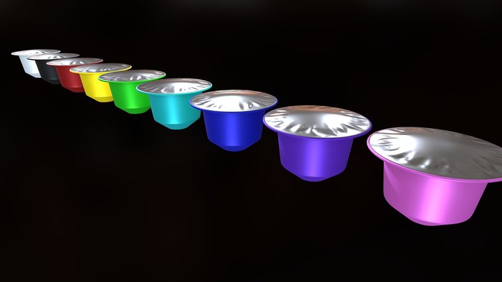 Capsulas Colores Nespres(so) – Modelo 3D gratuito STL