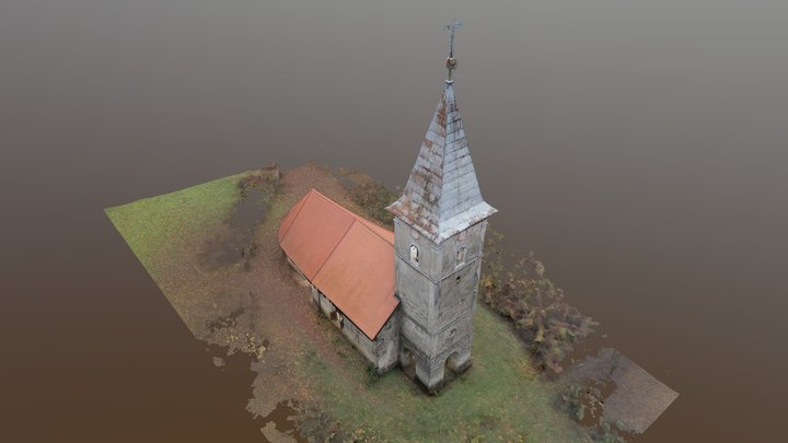 Kapela sv. Antuna pustinjaka, Rosopajnik 3D Model