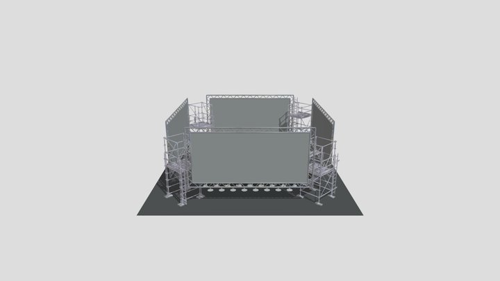 Shangri La Sceno 3D Model