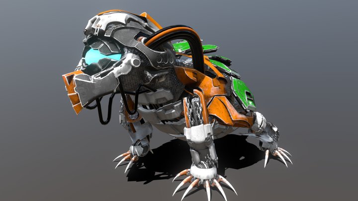 Tortoise Mech 3D Model