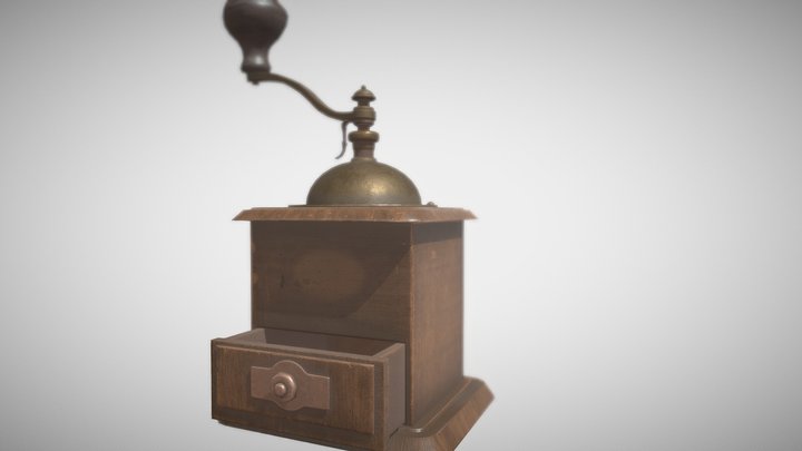 Coffee Grinder 3D Model