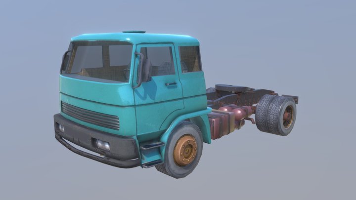 Truck Model 3D Model
