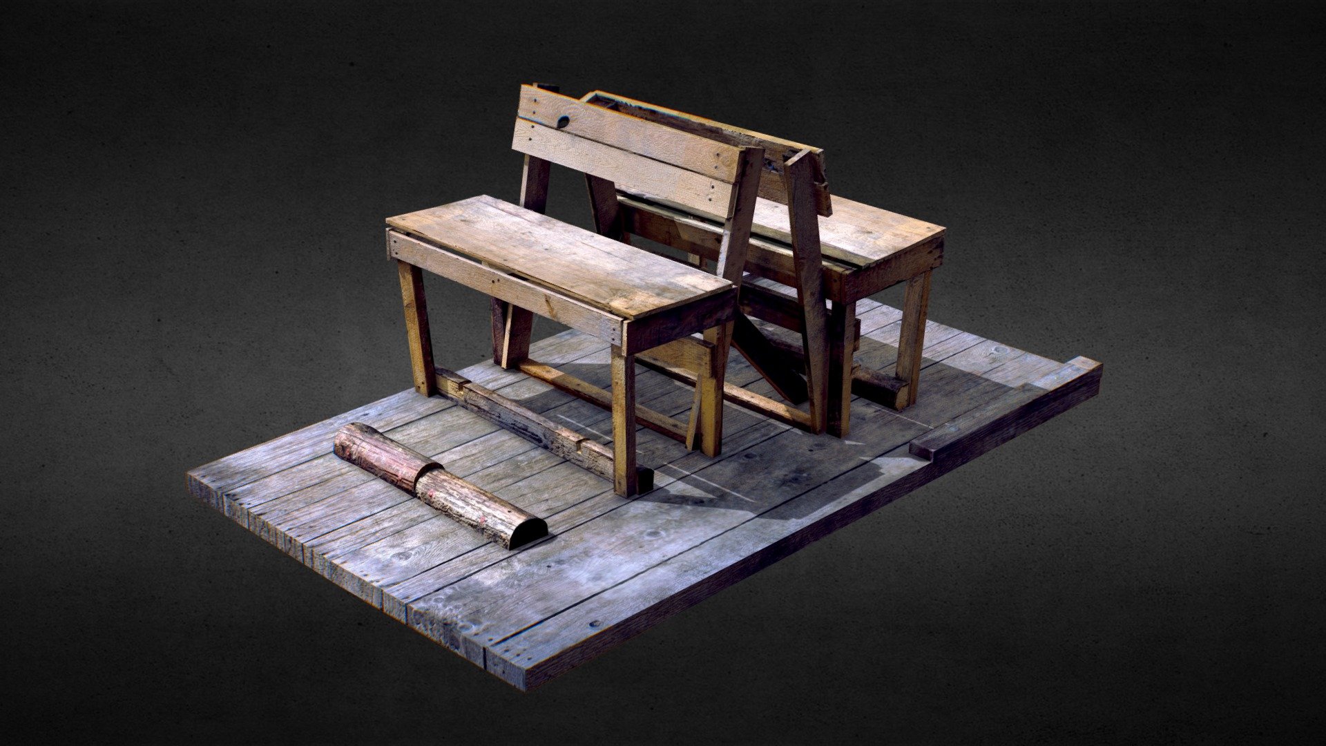 Bench- Retopo