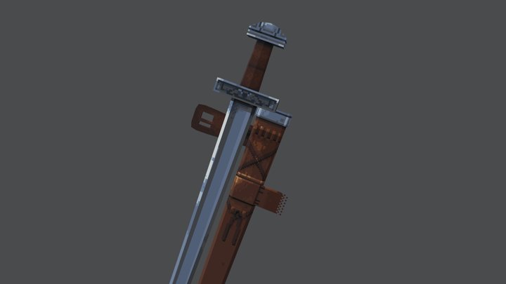 Мечик 3D Model