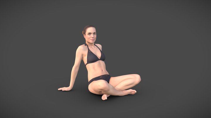Juliette 10828 - Bikini Model 3D Model