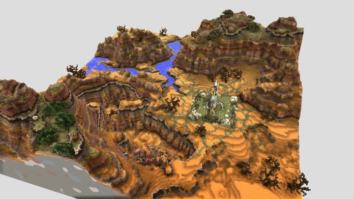 Mesa Showcase 3D Model