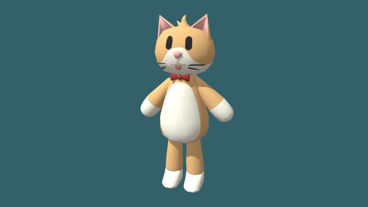 Cat 3D Model