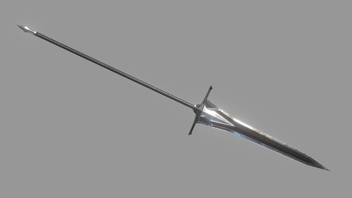 Lance Sword 3D Model