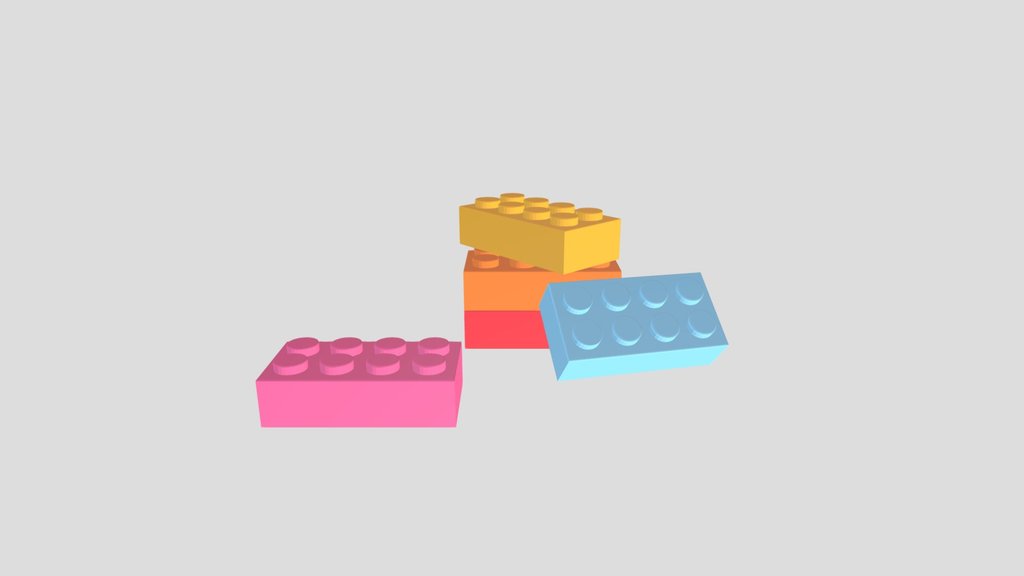 Cute & Colorful Lego Pieces