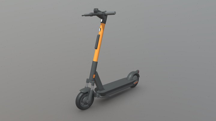 Scooter Ninebot MAX Plus 3D Model