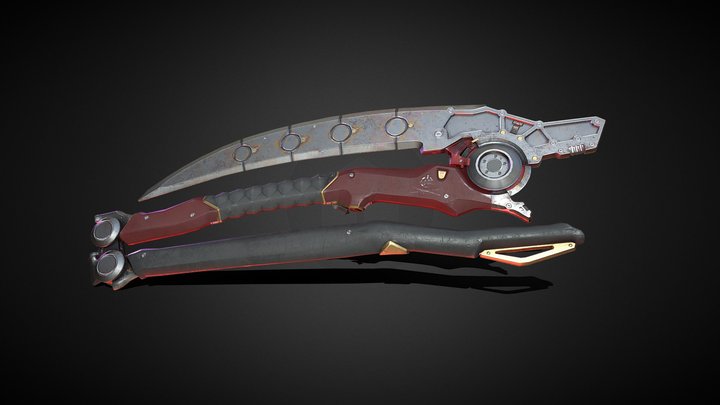Apex Legends Heirlooms Revenant Death Man Curve 3D Model