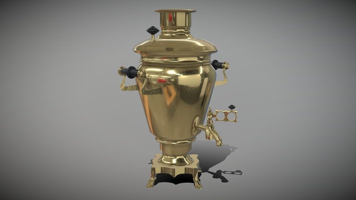 Samovar Tea Pot – Modello 3D gratuito STL