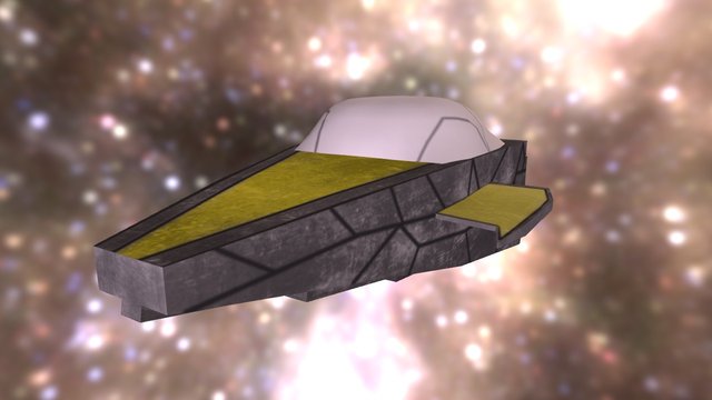Space Ship (The Councillor) 3D Model