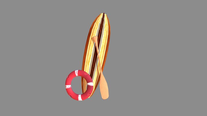 SM_3SimpleProps 3D Model
