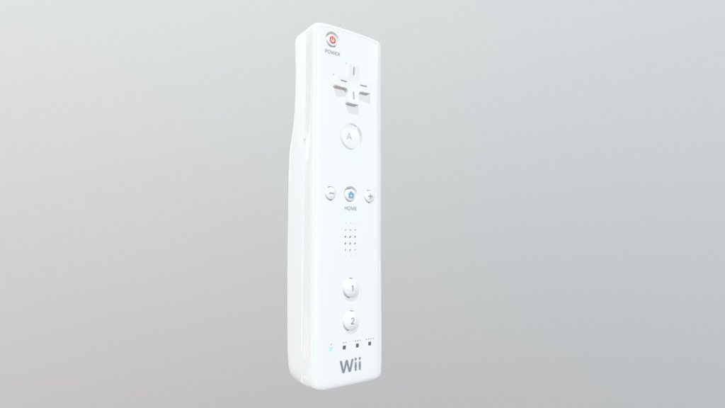 Wii Remote 3D model by IG64 [6c71b90] Sketchfab
