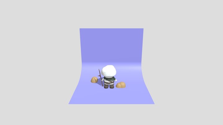 Cute Mushrom character – Modello 3D gratuito STL