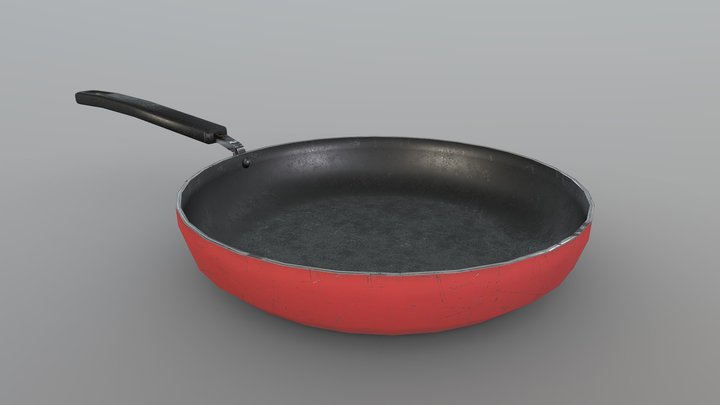 Frying Pan 3D Model